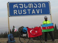 Рамиль Зиядов из Тбилиси отправился в Россию - мировое велотурне "Во имя Азербайджана" (фото)