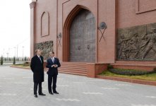 Президент Ильхам Алиев принял участие в открытии ряда объектов в Гяндже (ФОТО)