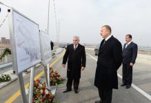 Президент Ильхам Алиев принял участие в открытии ряда объектов в Гяндже (ФОТО)