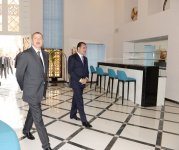 Президент Ильхам Алиев принял участие в открытии ряда объектов в Гяндже (ФОТО)