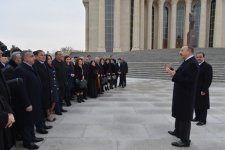 Президент Ильхам Алиев: В Азербайджане все сферы – образование, здравоохранение, общественные процессы развиваются в очень позитивном направлении (ФОТО)