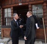 Ильхам Алиев встретился с президентом Швейцарии  (ФОТО)