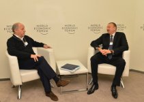 Президент Азербайджана встретился с главой МИД Франции