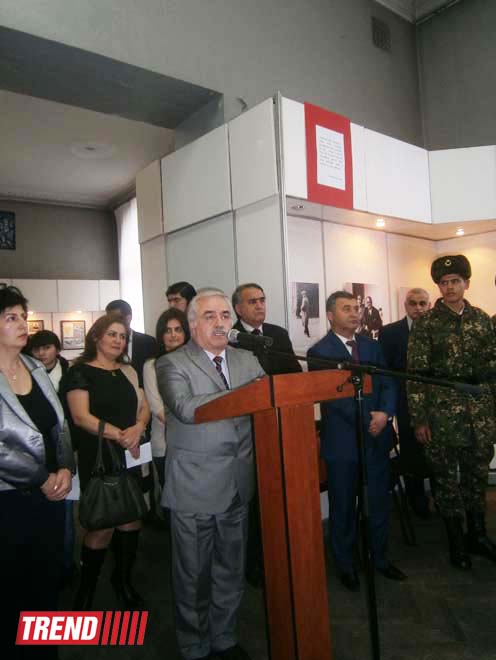 В Баку прошло мероприятие "Одна страница истории", посвященное юбилею Мамеда Эмина Расулзаде (ФОТО)