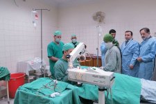 При поддержке первой леди Азербайджана в клинике Глазного фонда Хайбер в пакистанском городе Пешавар состоялось открытие комнат ожидания (ФОТО)