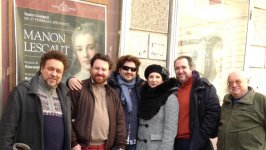 Анна Нетребко и Юсиф Эйвазов репетируют премьеру оперы "Манон Леско" в Риме (фото)
