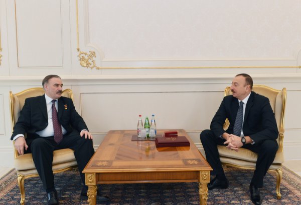 Ильхам Алиев принял экс-президента Ингушетии