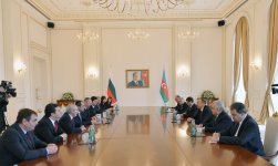 Президент Ильхам Алиев: Имеется хороший потенциал для расширения сотрудничества между Азербайджаном и Болгарией в экономической сфере  (ФОТО)
