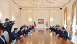 Президент Ильхам Алиев: Имеется хороший потенциал для расширения сотрудничества между Азербайджаном и Болгарией в экономической сфере  (ФОТО)