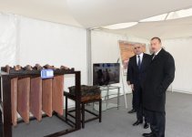 Президент Азербайджана принял участие в открытии завода по переработке меди в Сумгайыте (ФОТО)