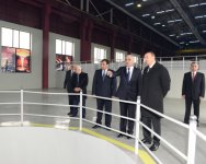 Президент Азербайджана принял участие в открытии завода по переработке меди в Сумгайыте (ФОТО)