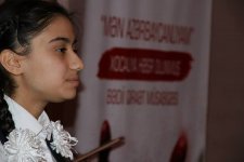 В театре YUĞ прошел конкурс юных чтецов, посвященный Ходжалинской трагедии (ФОТО)