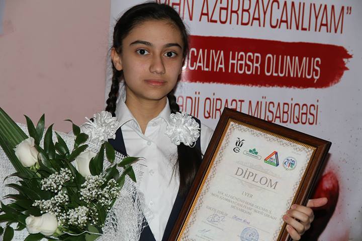 В театре YUĞ прошел конкурс юных чтецов, посвященный Ходжалинской трагедии (ФОТО)