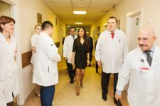 Вице-президент Фонда Гейдара Алиева Лейла Алиева посетила Московский Научно-практический центр медицинской помощи детям (ФОТО)