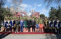 Президент Ильхам Алиев: Азербайджан всегда был верен своим национальным ценностям, всегда оберегал их (ФОТО)