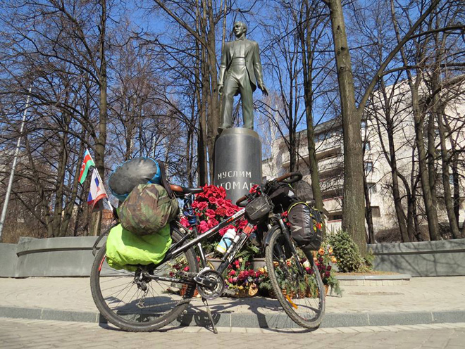 Флаг Азербайджана и вымпел Trend на Красной площади в Москве: "Сбылась моя мечта"  (ВИДЕО-ФОТО)