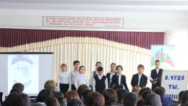 В Хачмазе прошла VI республиканская Олимпиада по русскому языку и литературе (ФОТО)