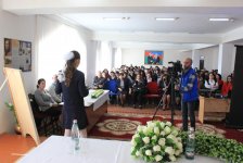 В Хачмазе прошла VI республиканская Олимпиада по русскому языку и литературе (ФОТО)