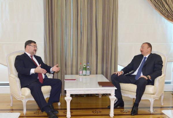 Azerbaijani president receives OSCE Project Co-ordinator in Baku