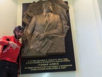 Велопутешественник Рамиль Зиядов из Твери направляется в Санкт-Петербург (ФОТО)