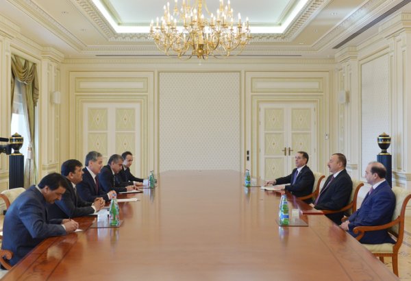 Президент Азербайджана принял главу МИД Таджикистана