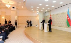 В Баку состоялась совместная пресс-конференция Президента Азербайджана и Премьера Турции (ФОТО)