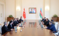 В Баку состоялась совместная пресс-конференция Президента Азербайджана и Премьера Турции (ФОТО)