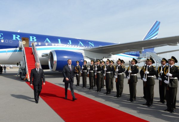 Azerbaijani president visits Nakhchivan Autonomous Republic (PHOTO)