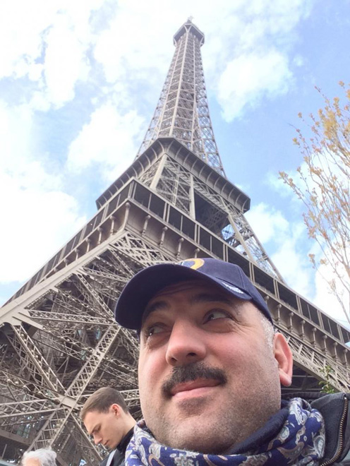 MERCI,  ПАРИЖ!  BONJOUR, БАКУ!  - путешествие Бахрама Багирзаде (ФОТО)