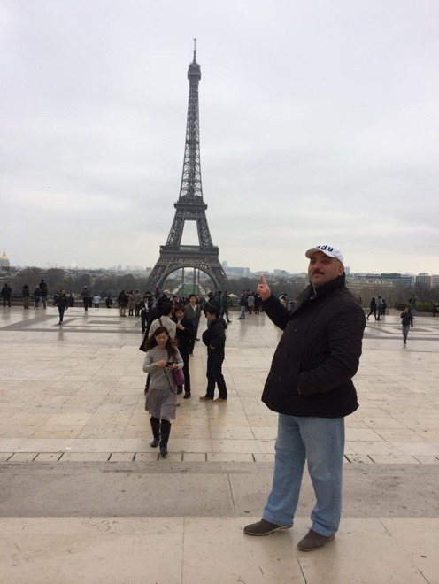 MERCI,  ПАРИЖ!  BONJOUR, БАКУ!  - путешествие Бахрама Багирзаде (ФОТО)