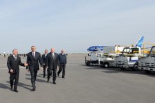 Azerbaijani president attends opening of new building of Nakhchivan International Airport