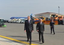 Azerbaijani president attends opening of new building of Nakhchivan International Airport