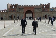 Azerbaijani president visits Nakhchivangala History and Architecture Museum Complex