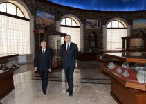 Azerbaijani president visits Nakhchivangala History and Architecture Museum Complex
