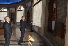 Azerbaijani president visits Nakhchivangala History and Architecture Museum Complex