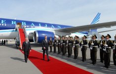 Azerbaijani president visits Nakhchivan Autonomous Republic (PHOTO)