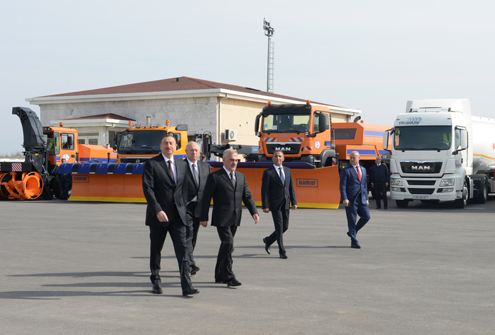 Azerbaijani president attends opening of new building of Nakhchivan International Airport