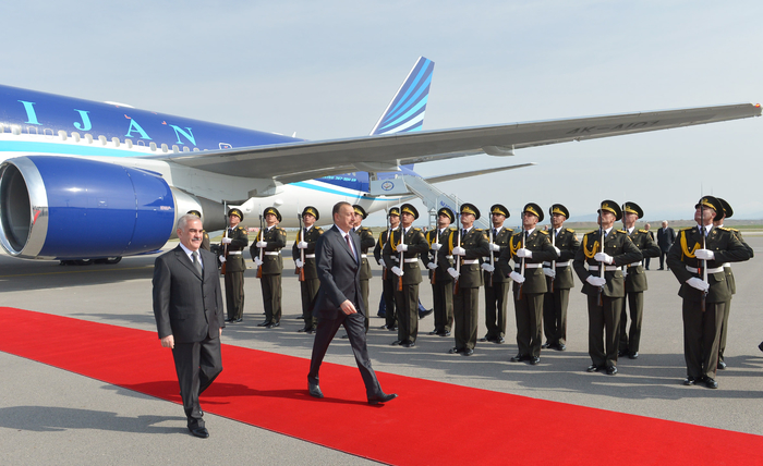 Azerbaijani president visits Nakhchivan Autonomous Republic (PHOTO)