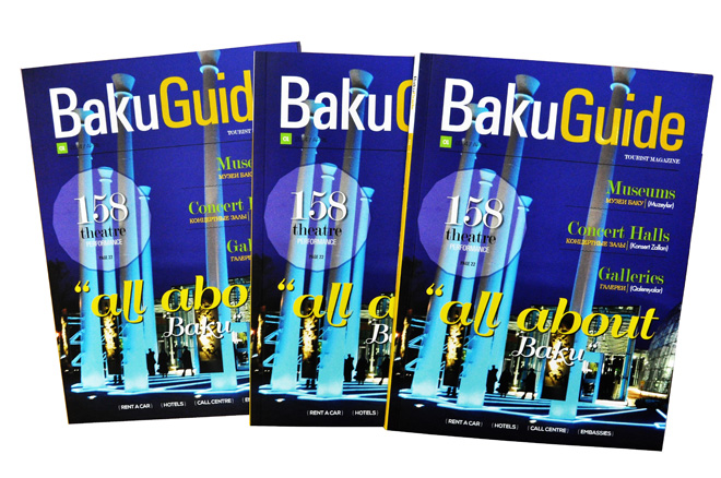 В Азербайджане вышел в свет первый выпуск каталога-путеводителя "Baku Guide" (ФОТО)