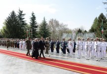 В Тегеране состоялась официальная церемония встречи Президента Азербайджана Ильхама Алиева  (ФОТО)
