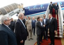 Президент Азербайджана прибыл с официальным визитом в Иран  (ФОТО)
