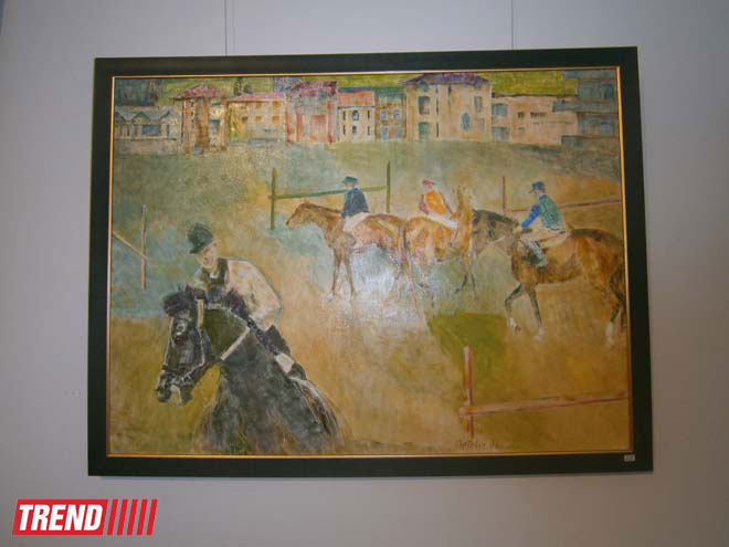 В Баку открылась юбилейная выставка Одтекина Агабабаева: "Я радуюсь каждому утру" (ФОТО)