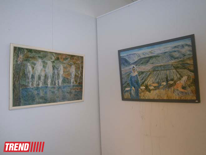 В Баку открылась юбилейная выставка Одтекина Агабабаева: "Я радуюсь каждому утру" (ФОТО)
