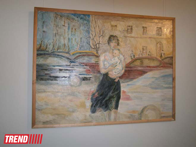 В Баку открылась юбилейная выставка Одтекина Агабабаева: "Я радуюсь каждому утру" (ФОТО)