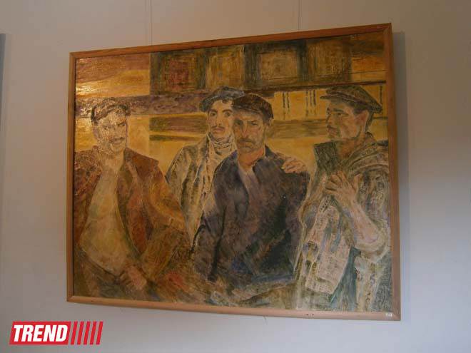 В Баку открылась юбилейная выставка Одтекина Агабабаева: "Я радуюсь каждому утру" (ФОТО)