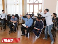 Чемпионы XX века на репетиции Театра КВН "Планета Парни из Баку" (ФОТО)