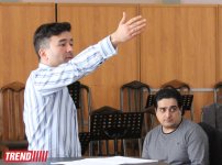 Чемпионы XX века на репетиции Театра КВН "Планета Парни из Баку" (ФОТО)