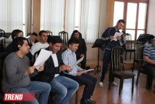 Чемпионы XX века на репетиции Театра КВН "Планета Парни из Баку" (ФОТО)