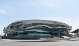 Президент Ильхам Алиев и его супруга приняли участие в открытии Национальной гимнастической арены (ФОТО)