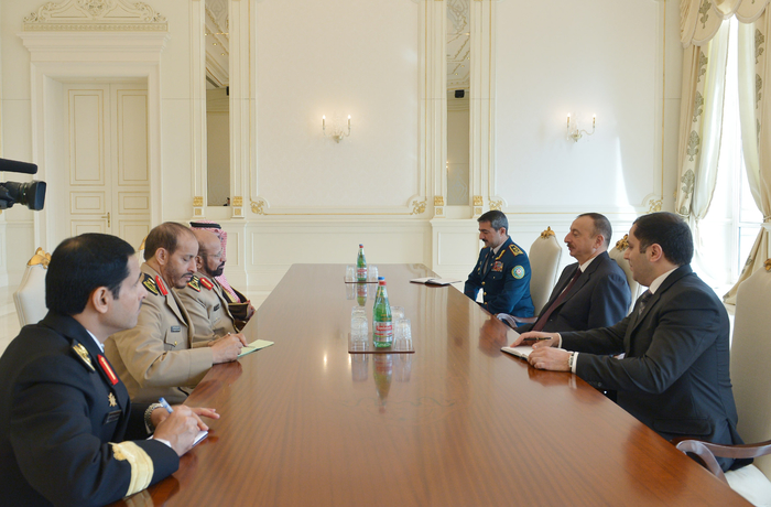 Azerbaijani president receives Director General of Border Guard of Kingdom of Saudi Arabia